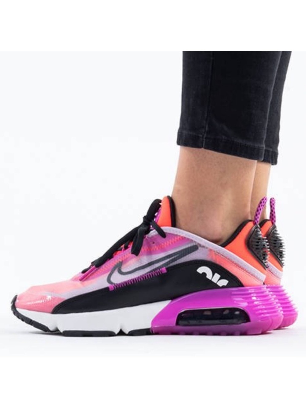 Nike Air Max 2090 Pink/Black Women's Sneakers size 9